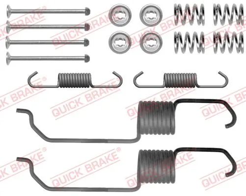 Accessory Kit, brake shoes